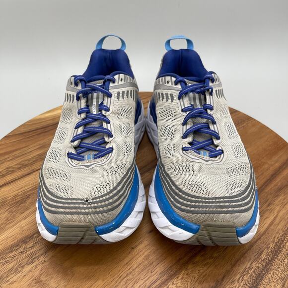 Hoka One One Bondi 6 Shoes Mens Size 10 Gray Running Comfort Walking Gym Sneaker main image 7